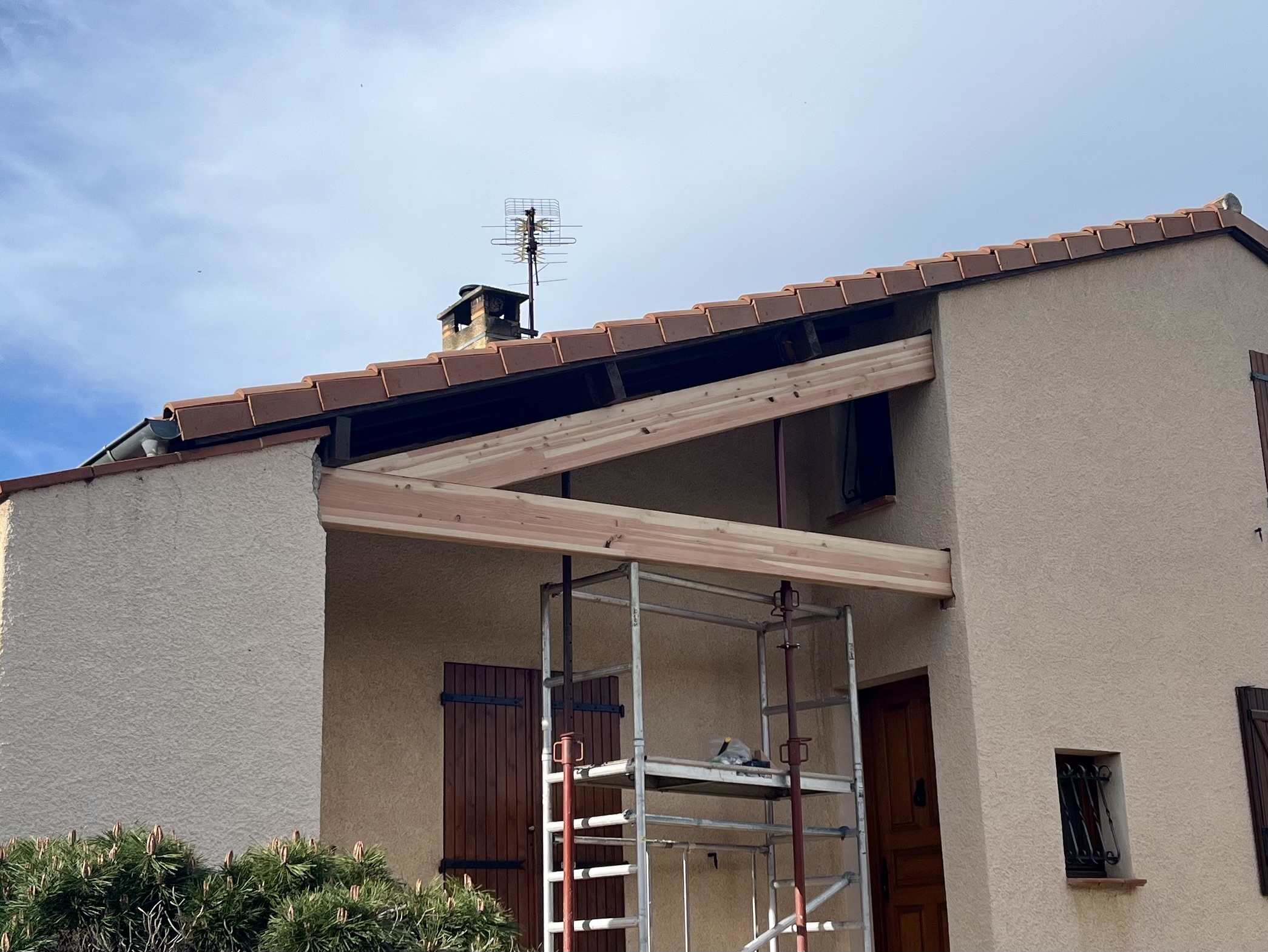 Rénovation charpente bois