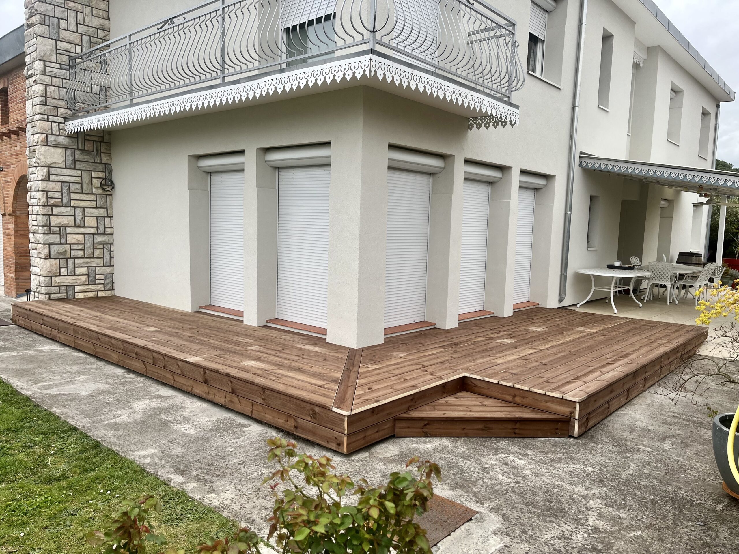 Terrasse bois Pin