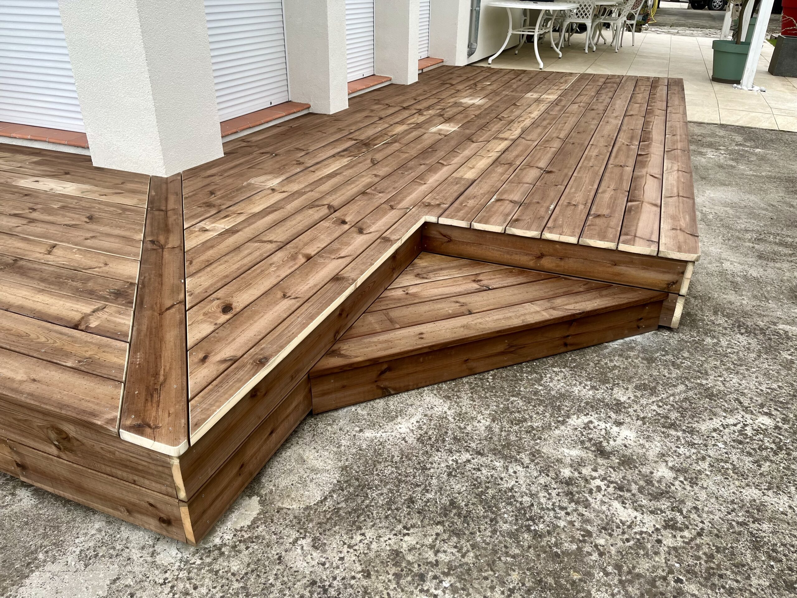 Terrasse bois Pin